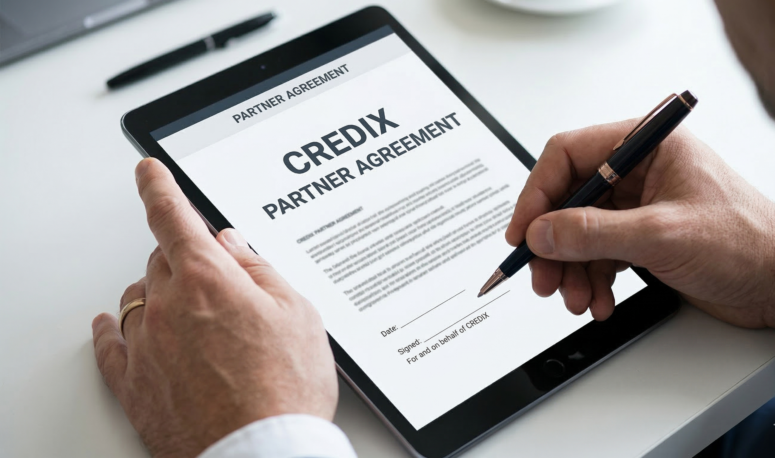 Partner Agreement Signing